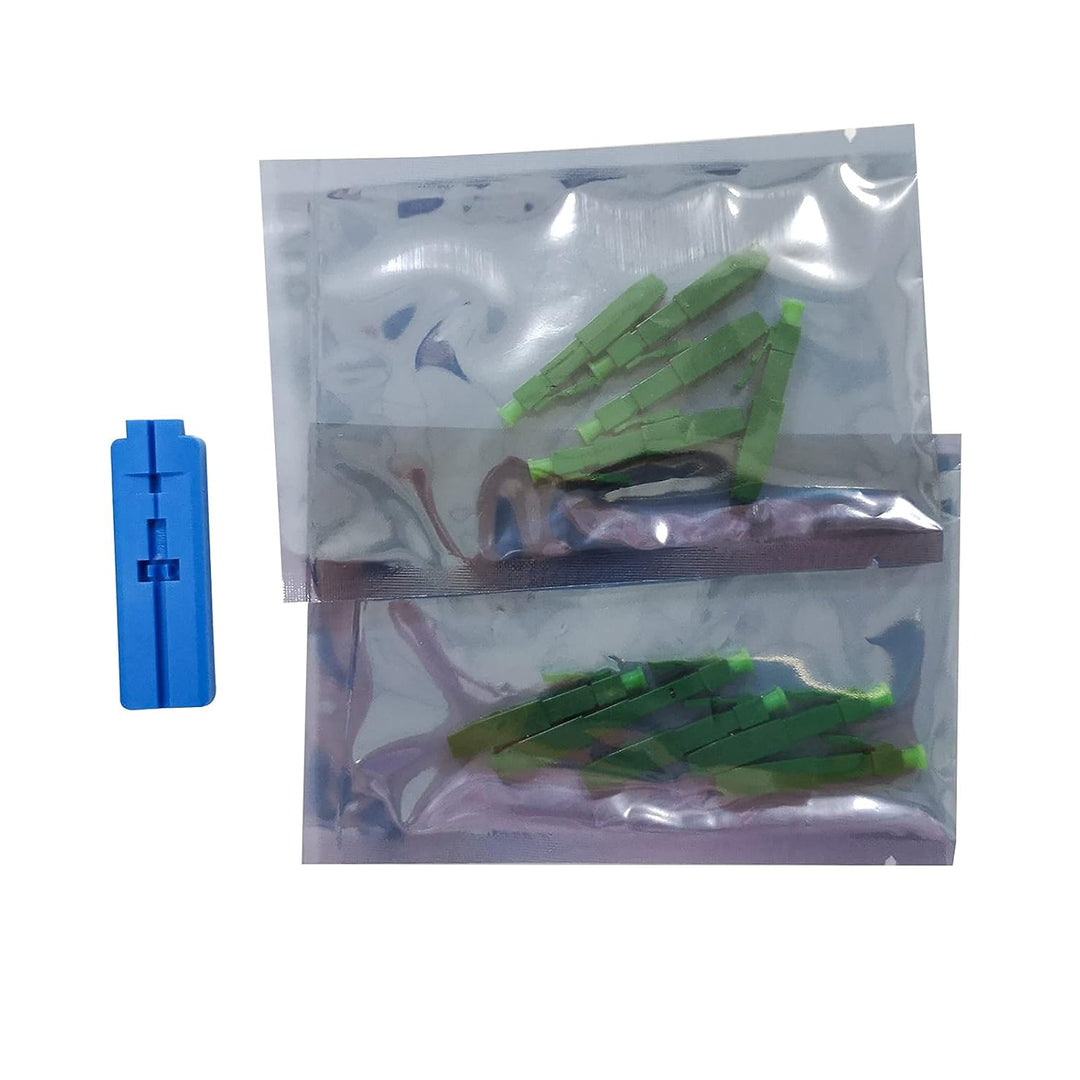 [10 StüCk] Fiber Fast Connector, Fiber Optic Quick Connector, Lc/APC, for 0.9mm Cable LC/APC 0.9mm 1
