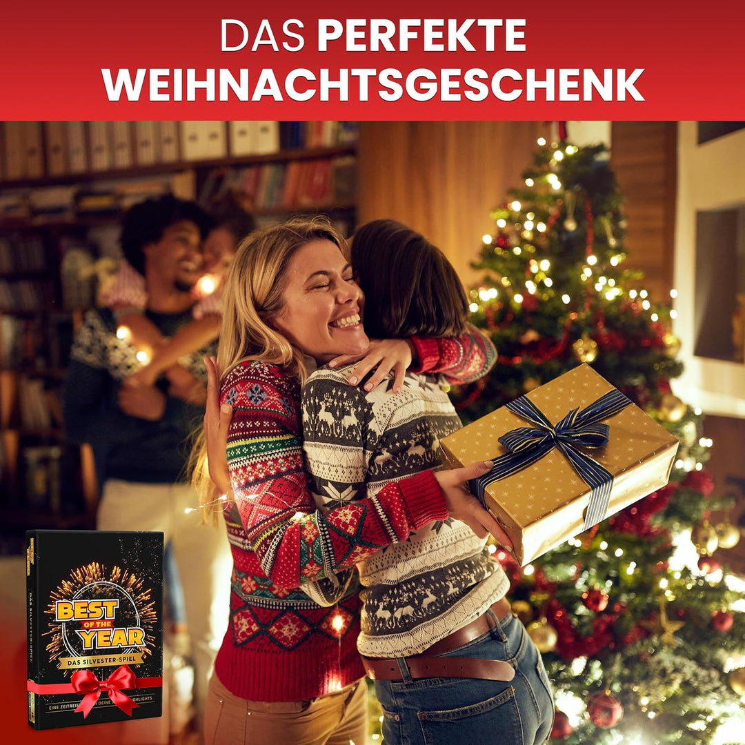 BEST OF THE YEAR DAS SILVESTER-SPIEL - Jahres-Highlights Wieder erleben - Geschenkidee, Partyspiele,