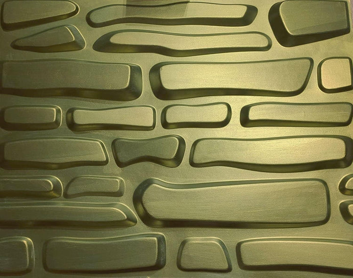 H+V Paul Kamm Metallic Effekt Wandfarbe 1kg (ca. 1Liter) Bronze Green Metallic, Bronze Green Metalli