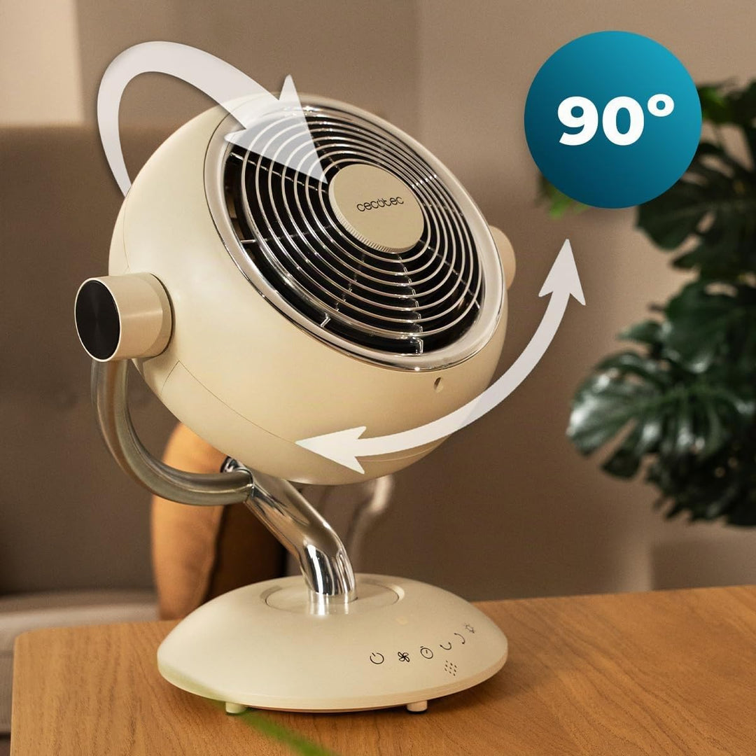 Cecotec Tischventilator EnergySilence 960 Cyclone Desk Eve, 35 W Durchmesser 3,15" | 35W, Durchmesse
