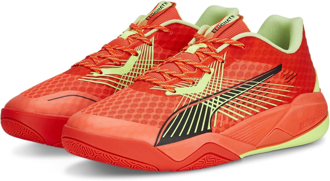 Puma Herren Eliminate Power Nitro IIHallenturnschuh 40 EU Red Blast Fast Yellow Puma Black, 40 EU Re