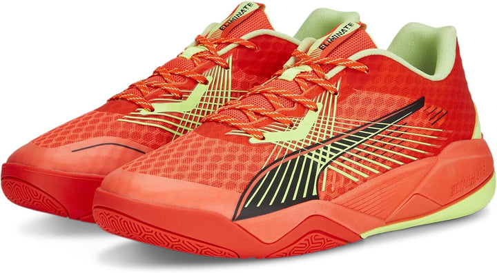 Puma Herren Eliminate Power Nitro IIHallenturnschuh 40 EU Red Blast Fast Yellow Puma Black, 40 EU Re