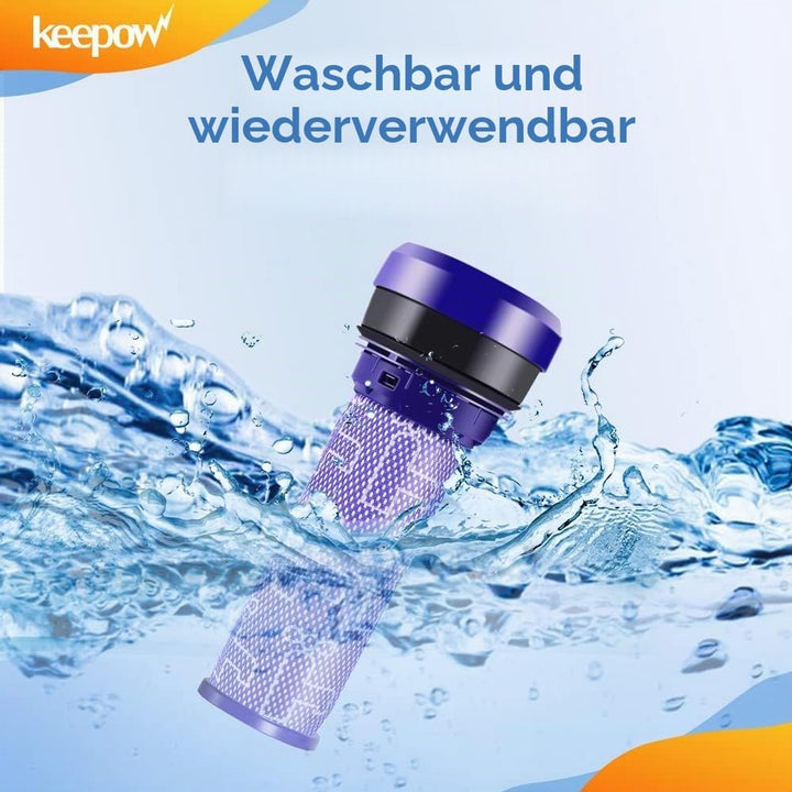 KEEPOW 2 Stück Dyson Filter DC37 DC33C DC39 DC28C DC53 Pre-Filter Vormotorfilter Staubsauger