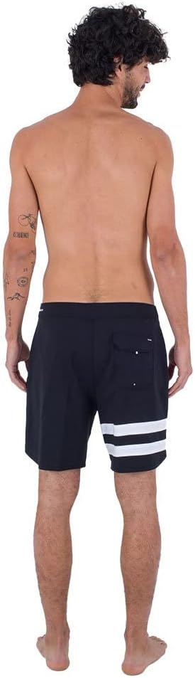 Hurley Herren Phantom-eco Block Party 18' Badeshorts für Herren 33 Schwarz, 33 Schwarz