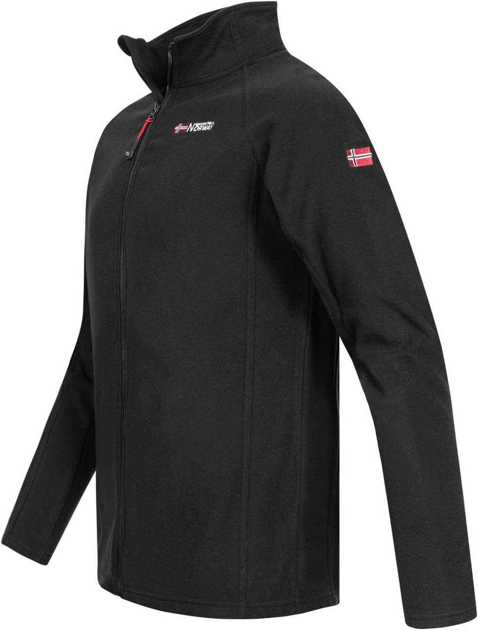 Geographical Norway Fleece für Herren Tug Schwarz S, Schwarz S