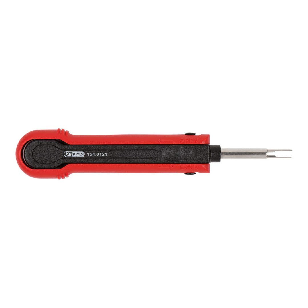 KS Tools 154.0121 Entriegelungswerkzeug für Flachstecker/Flachsteckhülsen 2,8 mm (AMP Tyco MCP)