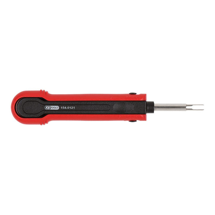 KS Tools 154.0121 Entriegelungswerkzeug für Flachstecker/Flachsteckhülsen 2,8 mm (AMP Tyco MCP)