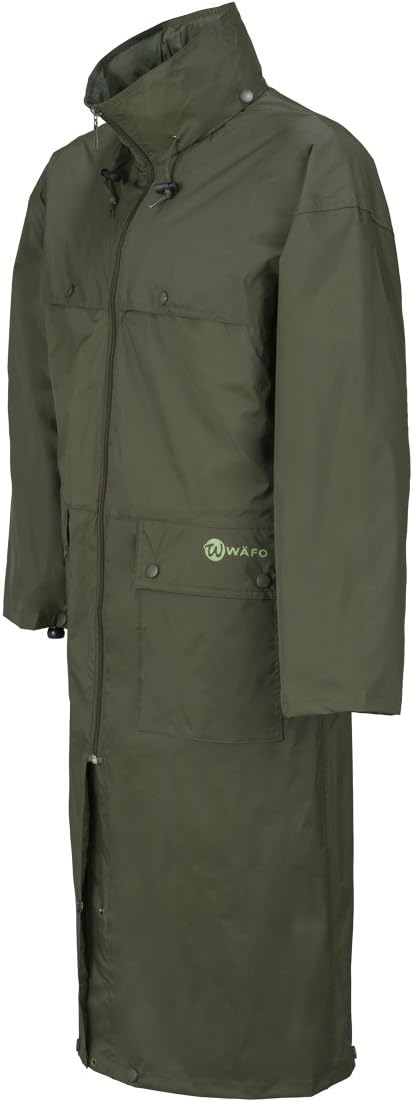 Wäfo Unisex Gmünd Regenmantel L oliv, L oliv