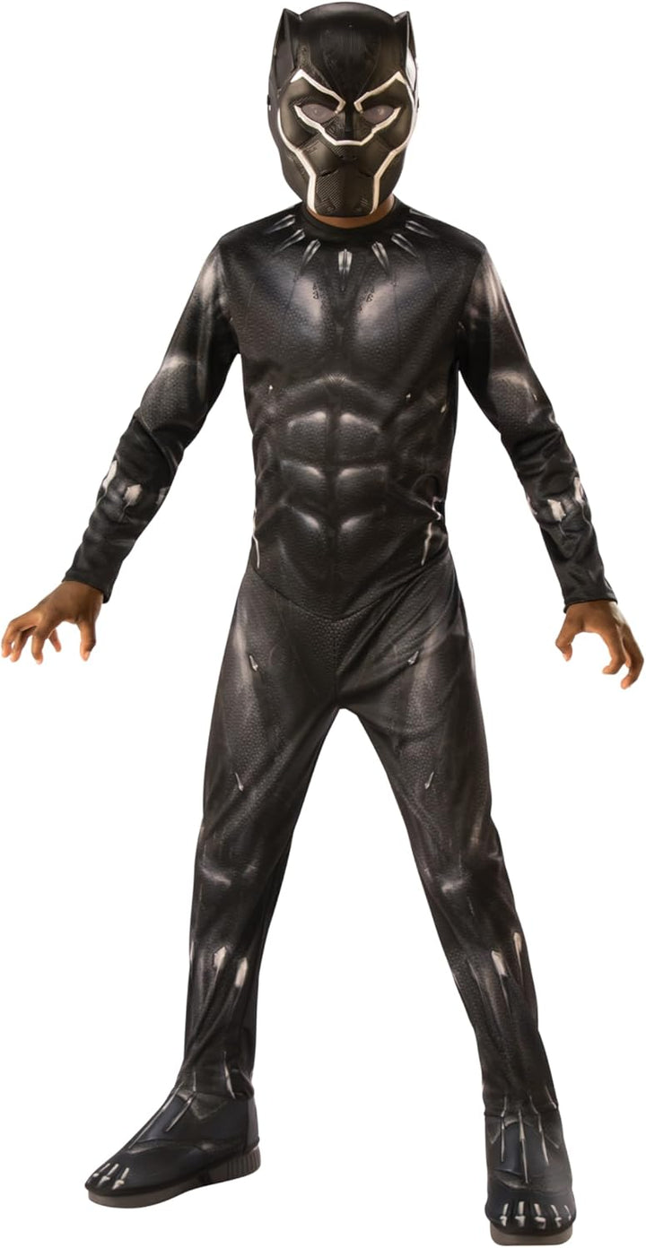 Rubie's I-700657M Klassisches, offizielles Kinderkostüm, Black Panther, Avengers 4: Endgame, Grösse