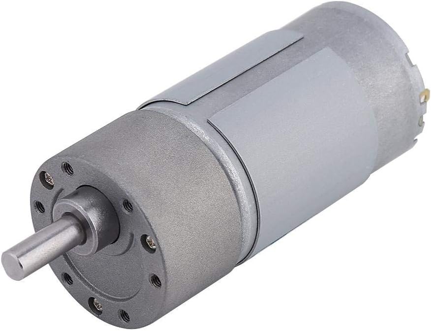 DC 15W Drehmoment-Bürsten-Motor, Elektrischer Getriebemotor CW/CCW, 12V 24V Bewegungssteuerpult Slow