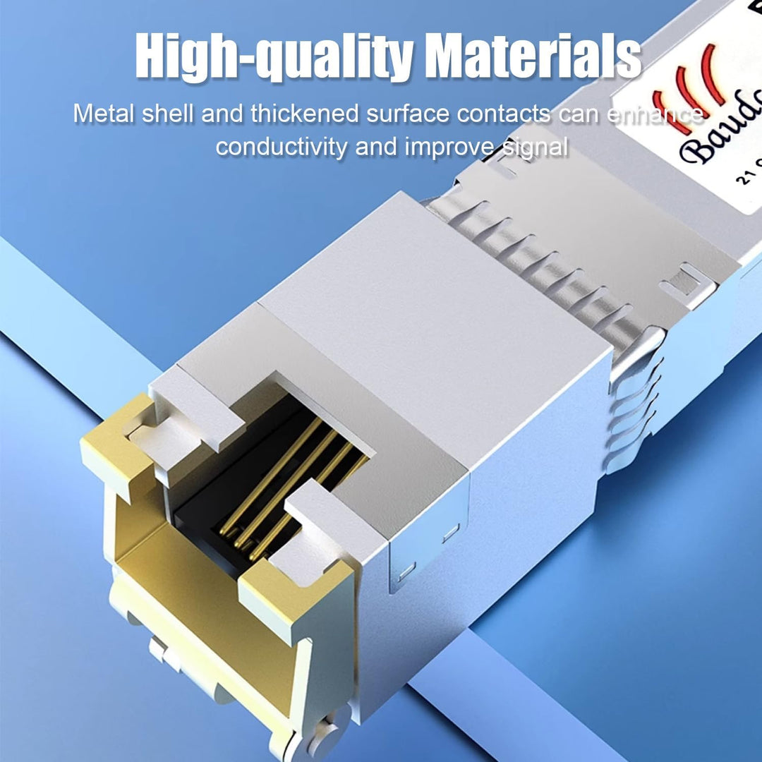 SFP-RJ45 10G Kupfer 30 Meter, 10GBase-T SFP+-Transceiver-Modul kompatibel mit Cisco SFP-10G-T-S, TP-