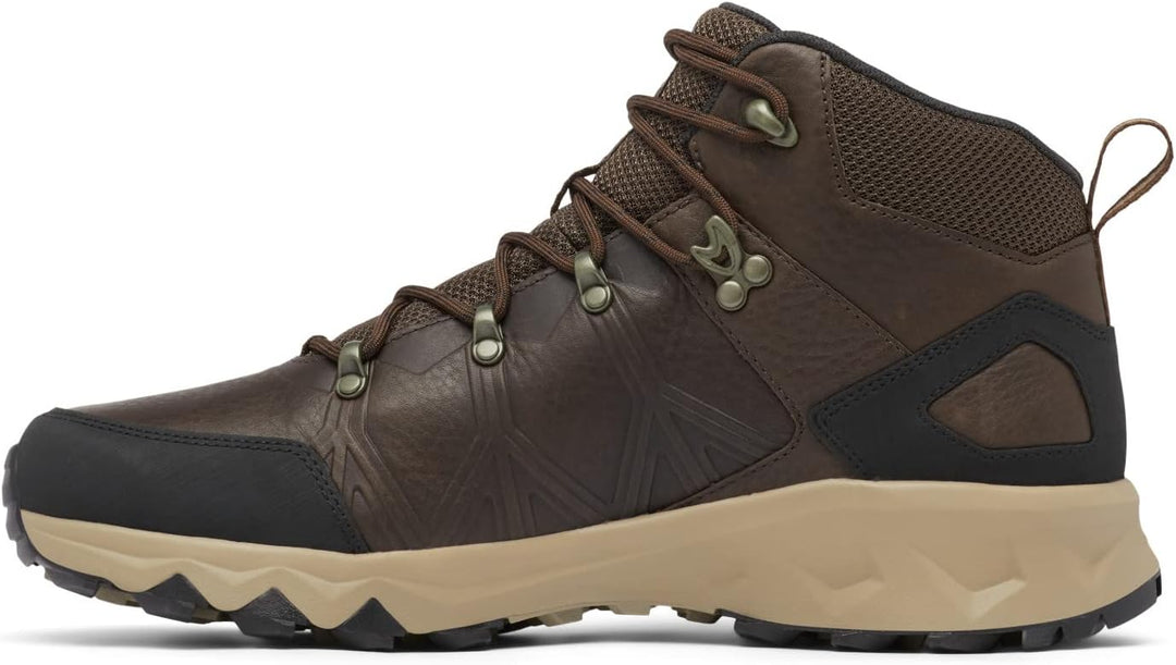 Columbia Herren Peakfreak Ii Mid Outdry Wp Leather Wanderstiefel 47 EU Cordovan X Black, 47 EU Cordo