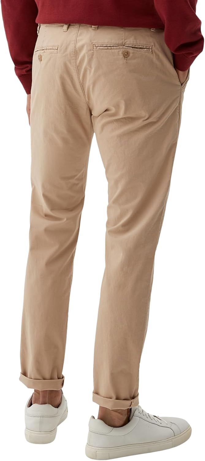 s.Oliver Herren Chino Hose, Slim Fit Chino Hose, Slim Fit 31W / 34L Beige, 31W / 34L Beige