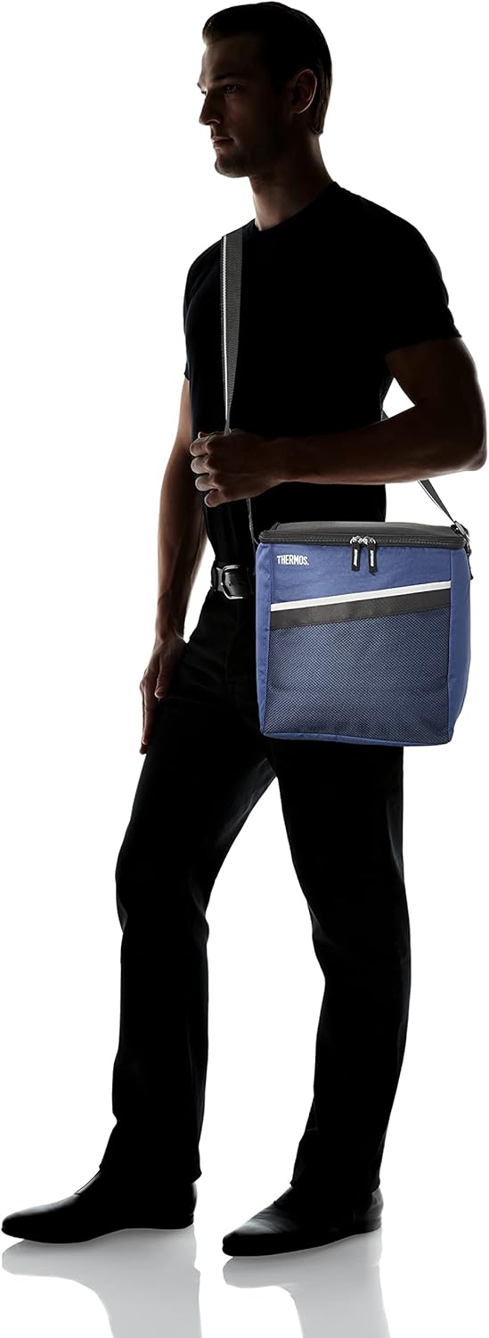 Thermos 4080.252.150 Kühltasche Classic, Polyester Blau 15 l, IsoTec Premium Isolierung, BPA-Free M