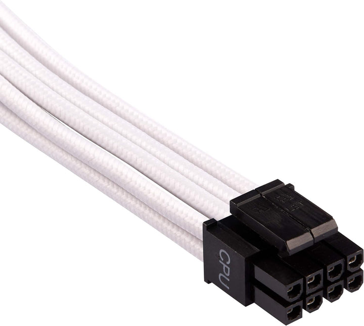 Corsair Premium Sleeved Netzteil Starter-Kabel-Set Typ4 (Generation 4-Serie) Weiss Starter-Set Weiss