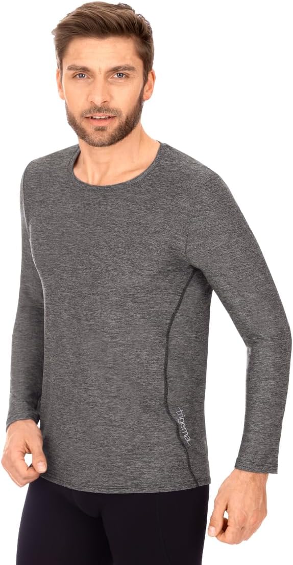 TRIGEMA Sport-Shirt aus Microfaser XXL Schwarz/Bunt, XXL Schwarz/Bunt