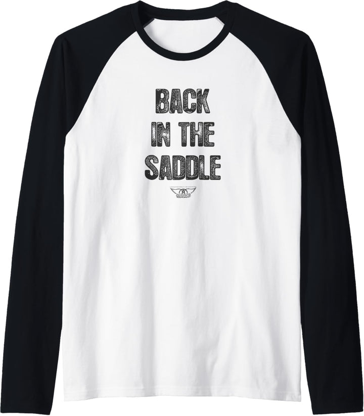 Aerosmith - Back In The Saddle Lyric Raglan