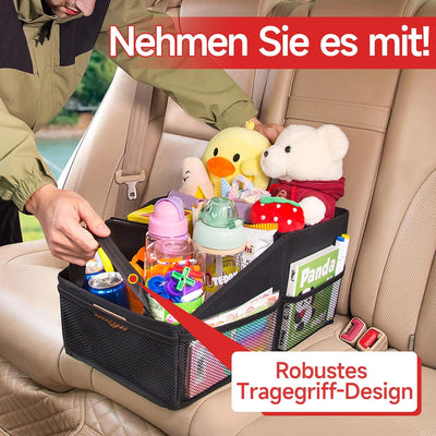 SURDOCA Autositz Organizer für Vorder-oder Rücksitz, Reise-Storage-Zubehör für Kinder, Rücksitz Vera