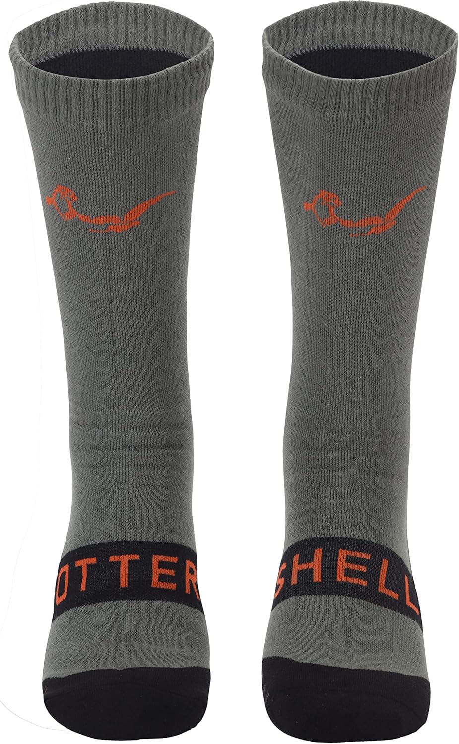 OTTERSHELL Merino Wolle wasserdichte Mid-Calf Socken. Warm und atmungsaktiv. 3-Layer Composite Fabri