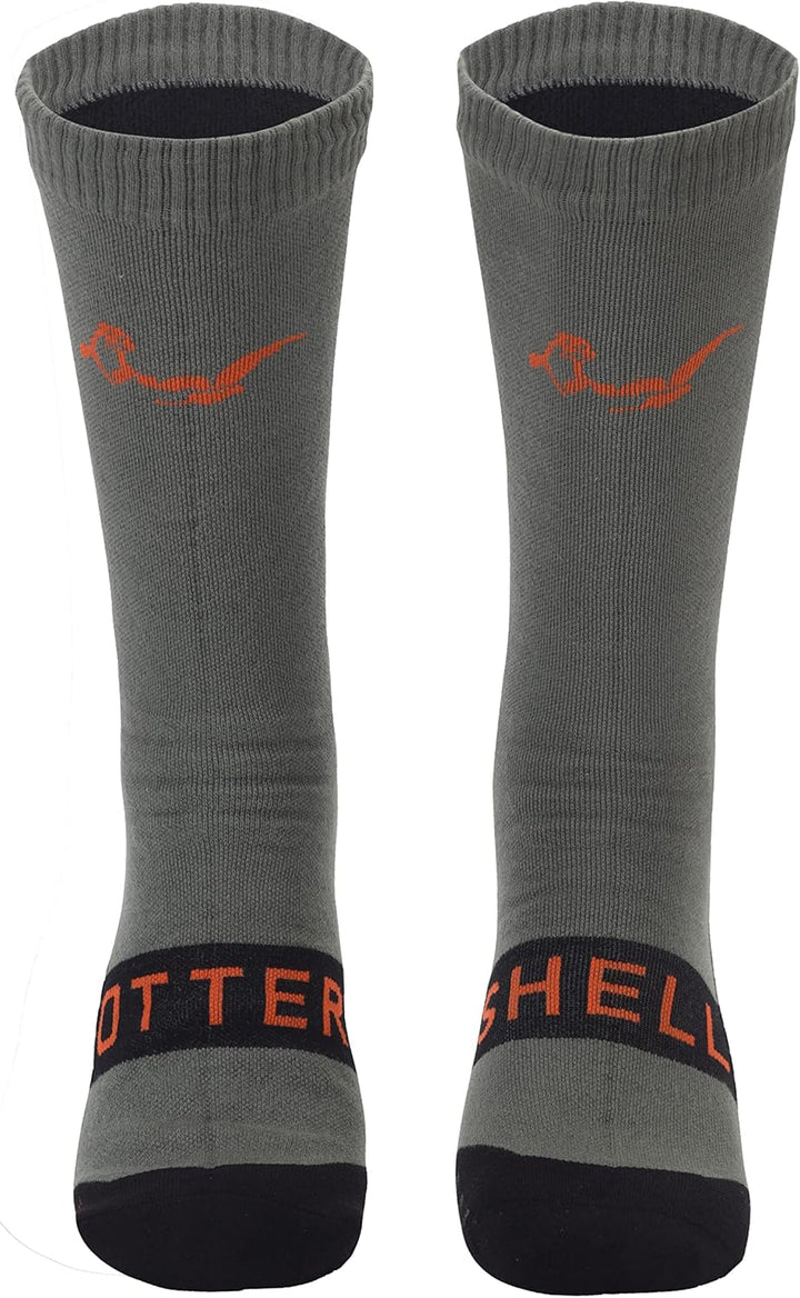 OTTERSHELL Merino Wolle wasserdichte Mid-Calf Socken. Warm und atmungsaktiv. 3-Layer Composite Fabri