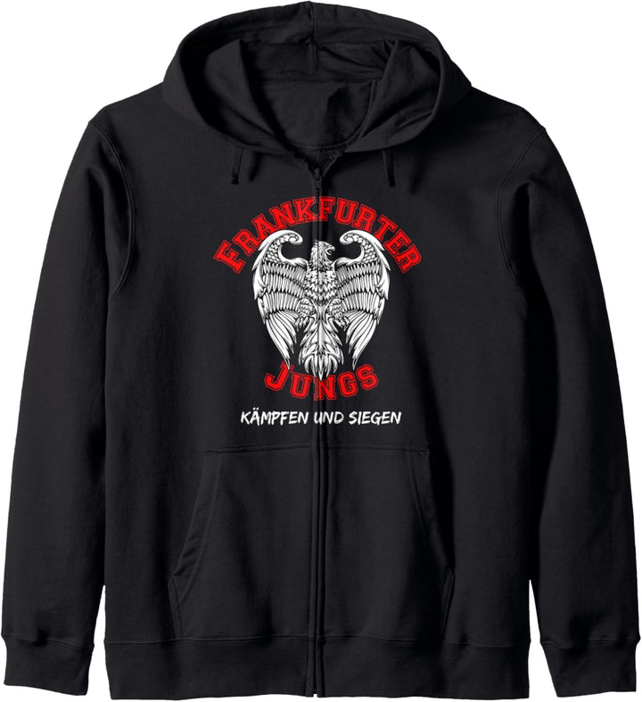 Frankfurter Jungs Westkurve Supporter Frankfurt FFM Ultras Kapuzenjacke