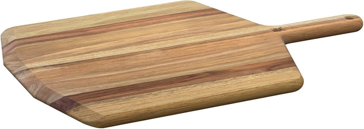 WMF Pizzaiolo Pro Akazien-Schneidebrett, extra grosses Pizzabrett 55×36,5×1,8 cm, für grosse selbstg