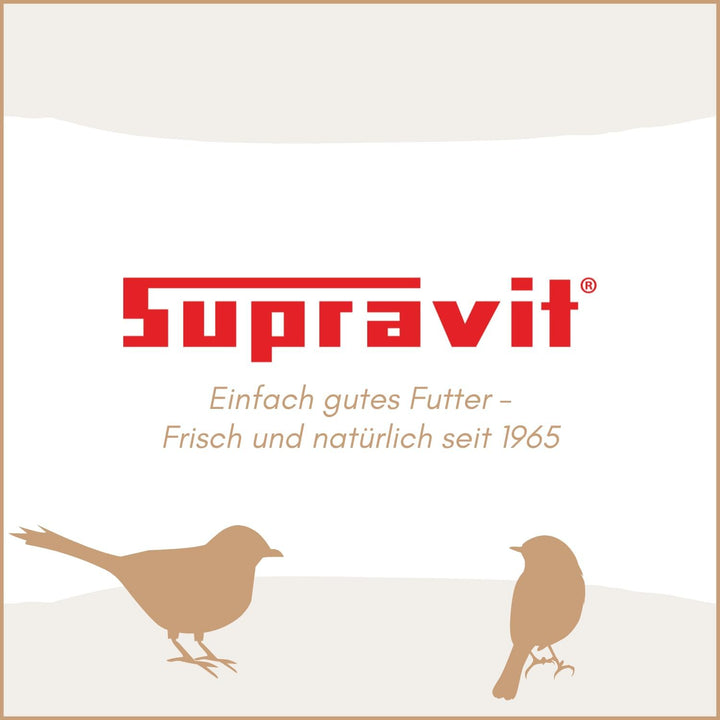 SUPRAVIT gehackte Erdnüsse Vogelfutter | fettreiche Erdnusskerne gehackt 25 kg für Vögel | Erdnussbr