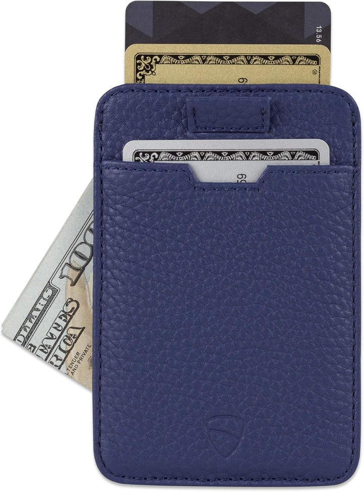 Vaultskin Chelsea Ultra-Slim Leder-Geldbörse für die Vordertasche - RFID-Blockierung für Männer mit