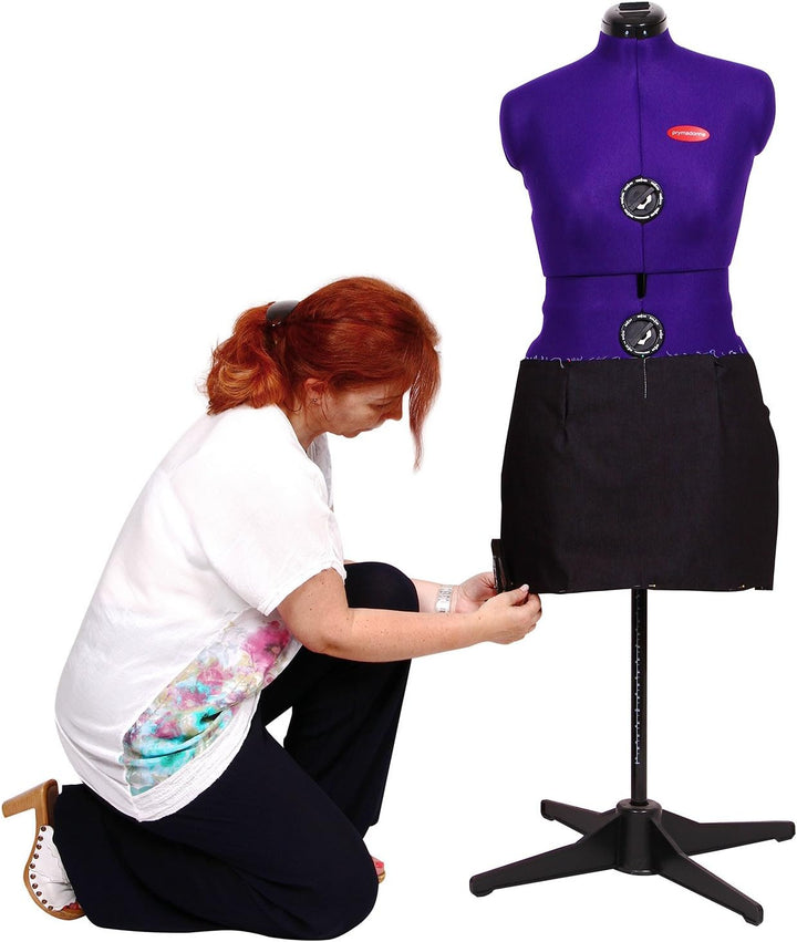 Prym 611757 Prymadonna Schneiderbüste, L, 8-teilig L Violett, L Violett