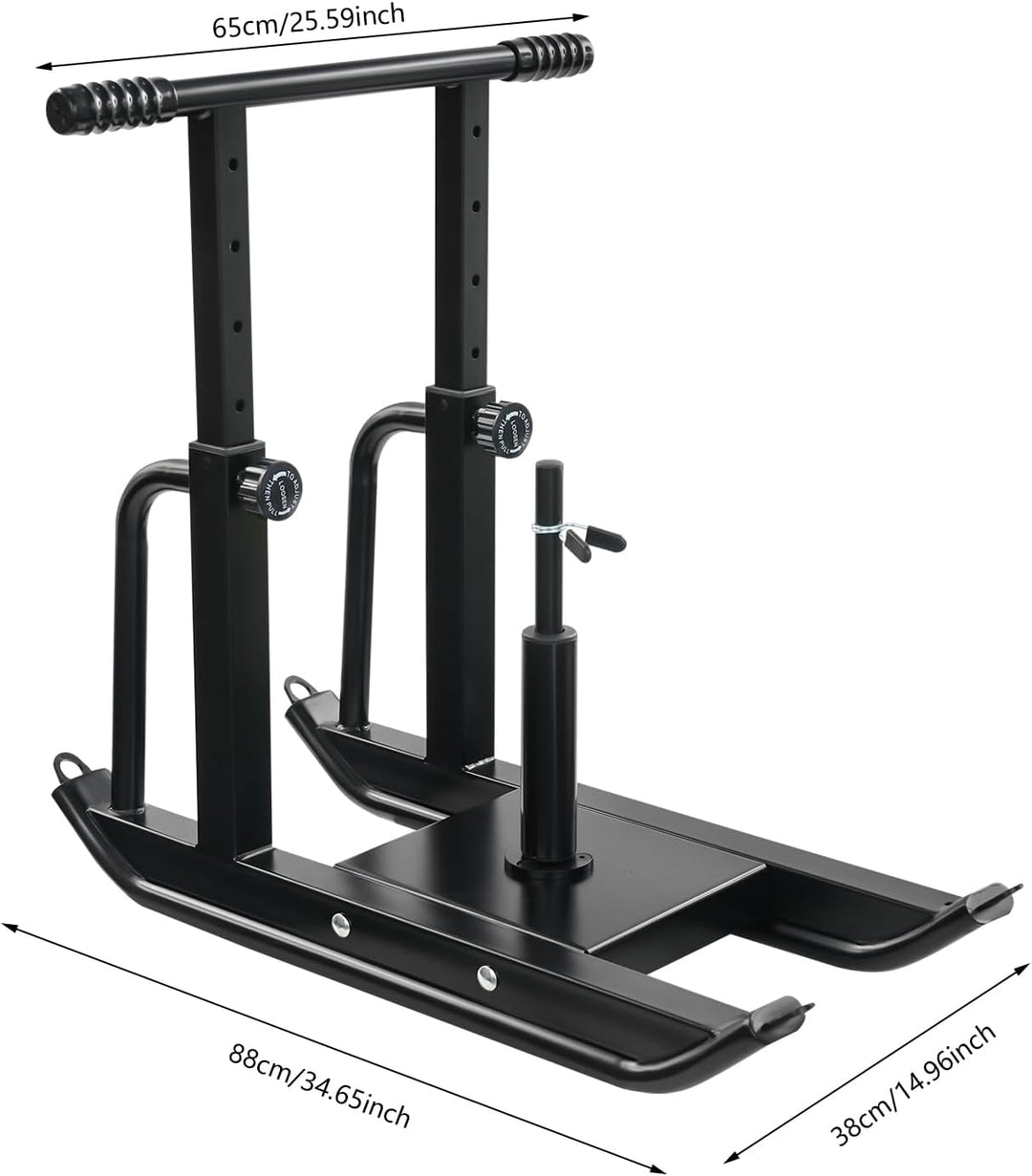 Fitness Schlitten Verstellbar 200kg, Gewichtsschlitten Mit Schultergurt Für Krafttraining, Home Gym