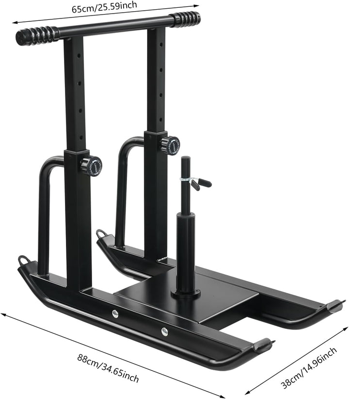 Fitness Schlitten Verstellbar 200kg, Gewichtsschlitten Mit Schultergurt Für Krafttraining, Home Gym
