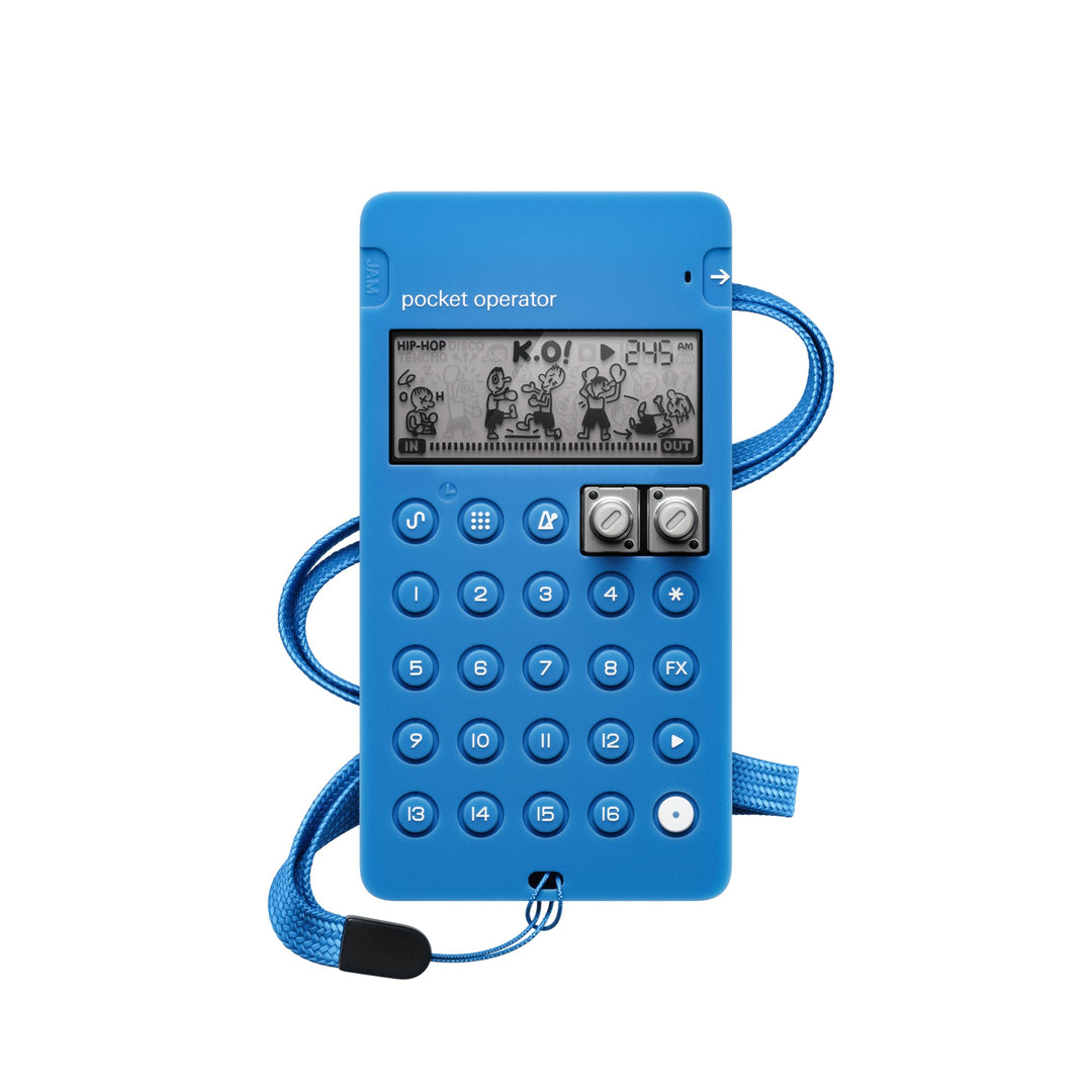 Teenage Engineering CA-X Hülle, Blau Ca-x Silikon-schutzhülle Pro – Blau Single, Ca-x Silikon-schutz