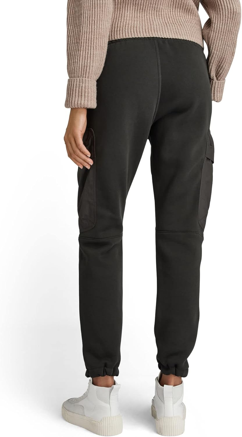 G-STAR RAW Damen Boyfriend 3D Pocket Jogginghose Pants L Grau (Cloack D20737-c235-5812), L Grau (Clo