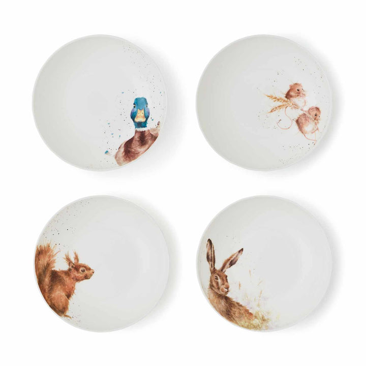 Wrendale Designs Set mit 4 Pastaschalen