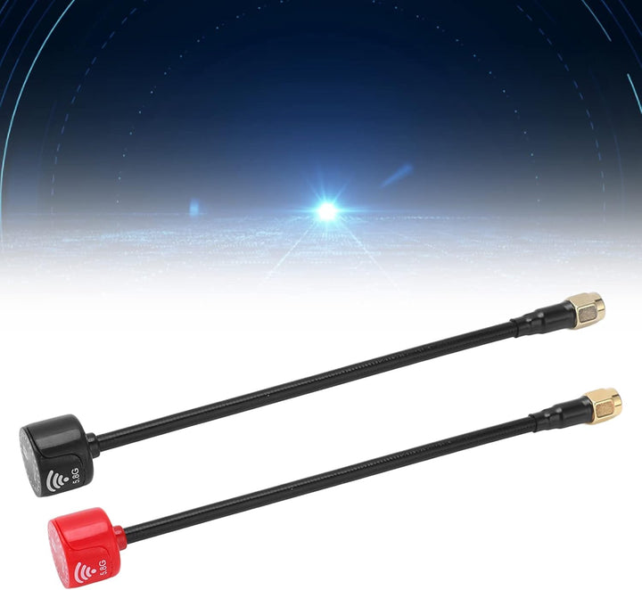 Drohnenantennen, 5,8 GHz FPV-Drohnenantenne, 155 mm 2,5 dBi Antenne mit RP-SMA Innenbohrung, für FPV