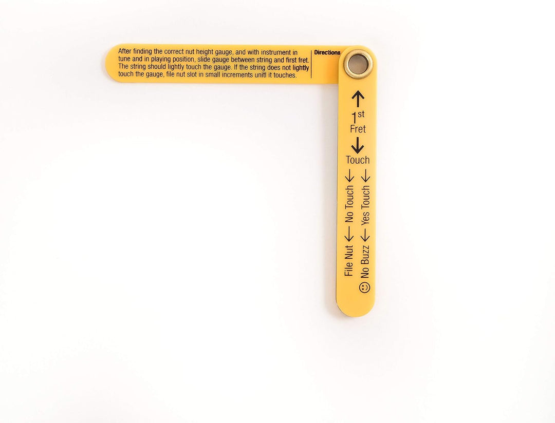 MusicNomad MN601 Precision Nut Height Slotting Gauge Tool