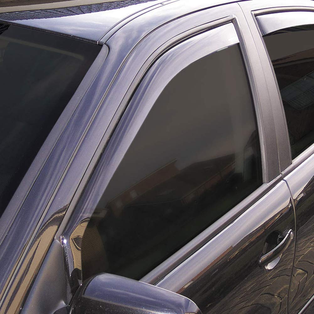 ClimAir Windabweiser Schwarz kompatibel mit Seat Leon 5 türer 1999-2005 / Toledo Limousine 1999-2004