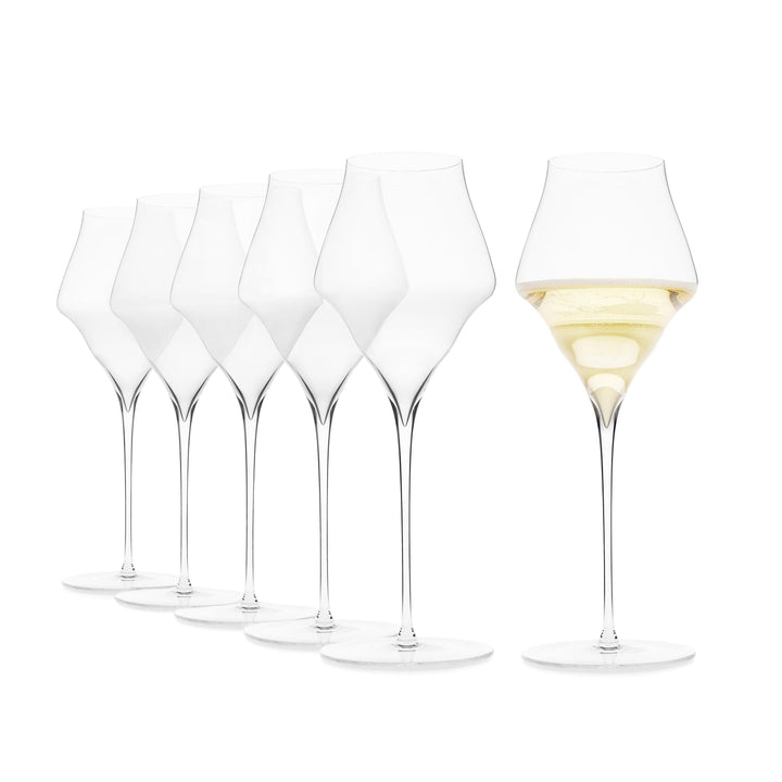 Josephine No. 4 | Champagne | Champagnergläser 6er Set designed by Kurt Josef Zalto 6 Stück (1er Pac