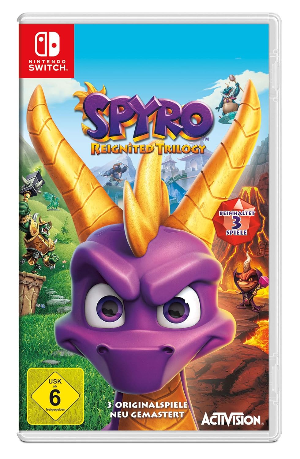 Spyro: Reignited Trilogy (Nintendo Switch) Nintendo Switch Standard, Nintendo Switch Standard
