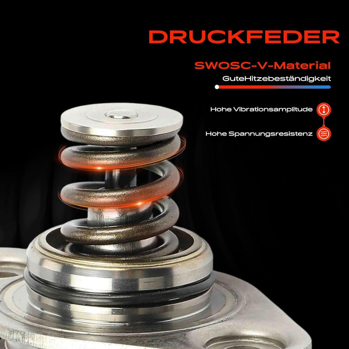Frankberg Hochdruckpumpe Kompatibel mit A3 8P1 1.8L 2.0L 2007-2012 TT 8J3 1.8L 2.0L 2008-2014 P.a.s.