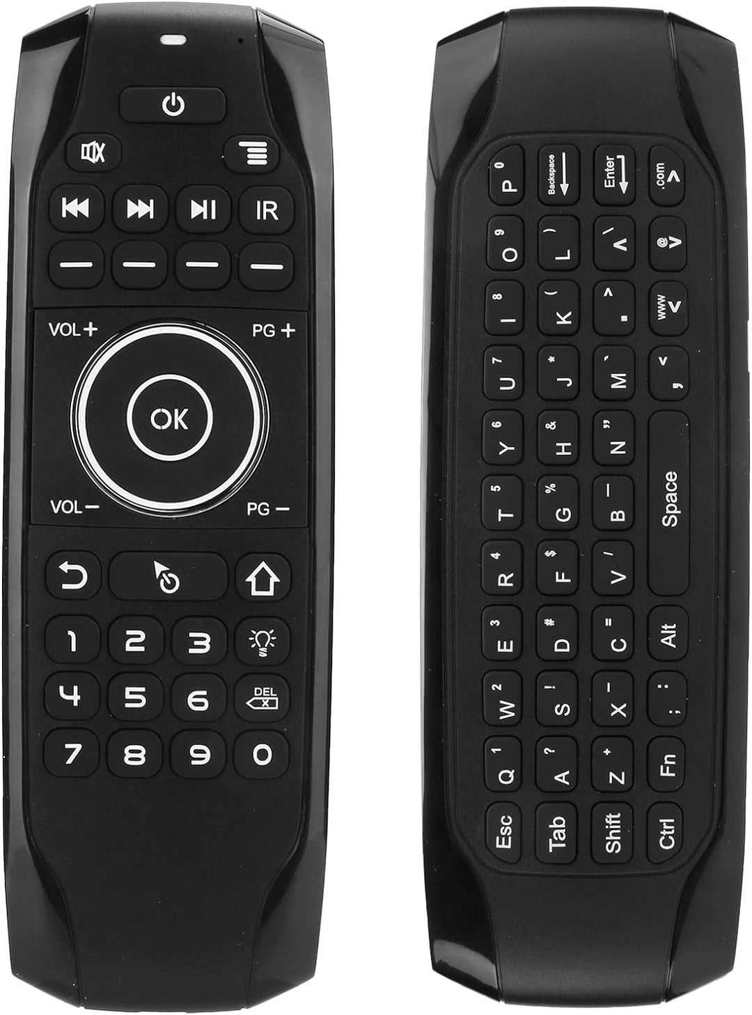 ASHATA Air Mouse, Air Remote Mouse für Bluetooth 5.0 Hintergrundbeleuchtung für Android TV Box Contr