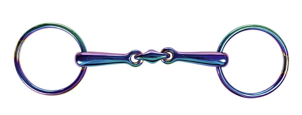 HKM 4057052375880 Doppelt Gebrochenes Gebiss -Rainbow- 20 mm0000 Farbe Ist Nicht Relevant70/145 Weit