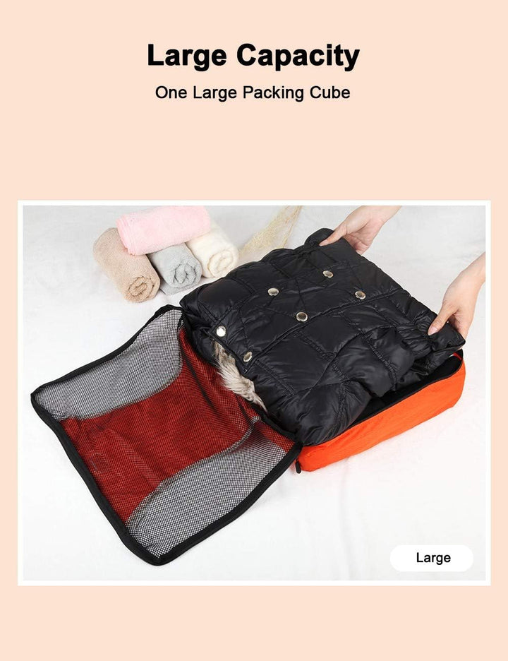 GOX 507, Uni Kofferorganizer Orange Orange 1xLarge 2xMedium 2xSmall, Orange