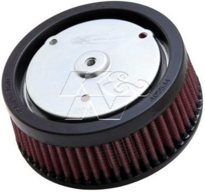 K&N HD-0818 Motorrad Tauschluftfilter, Rot