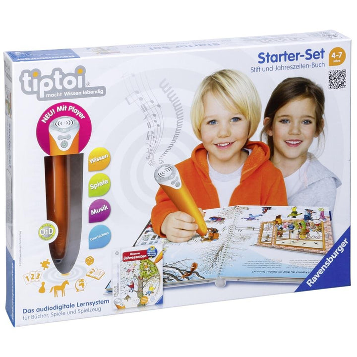 Ravensburger Lernspiel tiptoi Starter-Set mit Stift und Buch - 00506 / Erkunde spielerisch und inter
