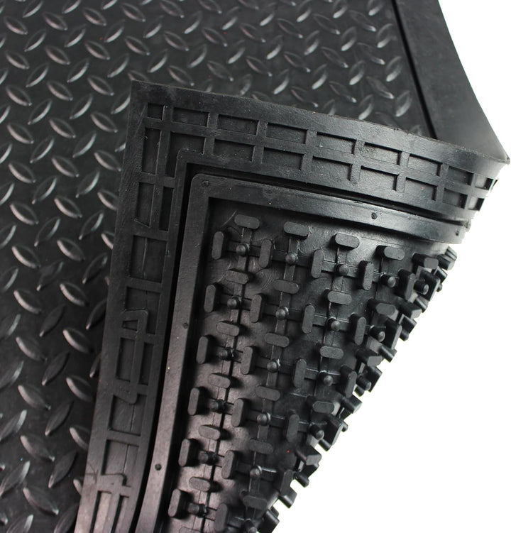 Doortex Anti-Ermüdungsmatte | Arbeitsplatzmatte "anti-fatiguemat" | 71 x 78 cm | aus 100 % Gummi | s