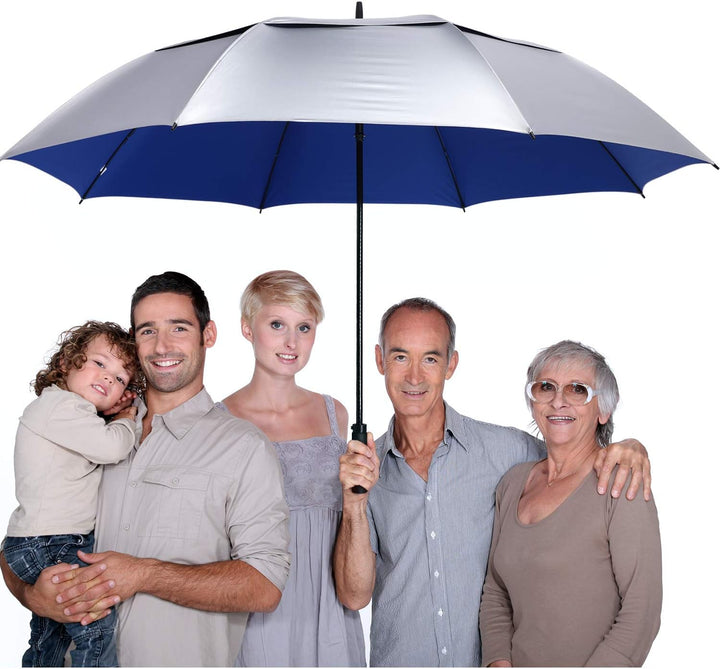 G4Free 47/54/62/68/72/80 Inch UV-Schutz Winddicht Sonnen- und Regenschirm Golfschirm Autorisches Öff