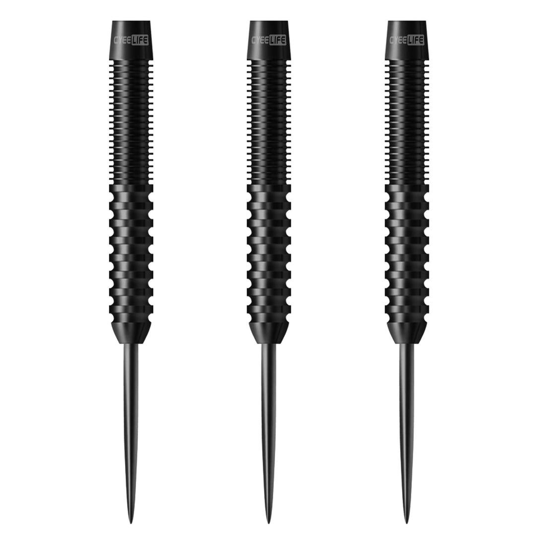 CyeeLife 26g Tungsten Steel Dart Barrels 90% ZH05 Schwarz