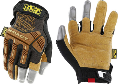 Mechanix Herren Lfr-75-010 Handschuhe, Braun/Schwarz, L (1er Pack) EU, L (1er Pack)