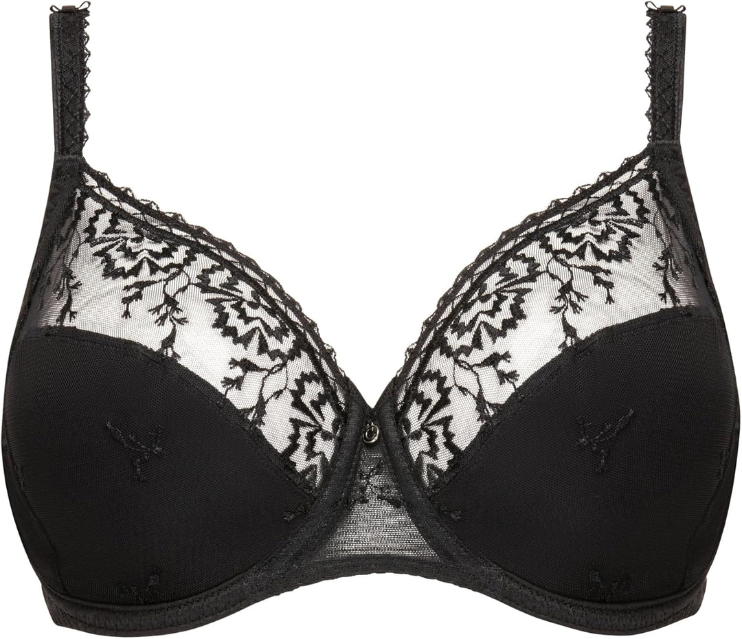 Chantelle Every Curve, Sehr Bedeckender Bügel-BH, Damen Unterwäsche 70F Schwarz, 70F Schwarz
